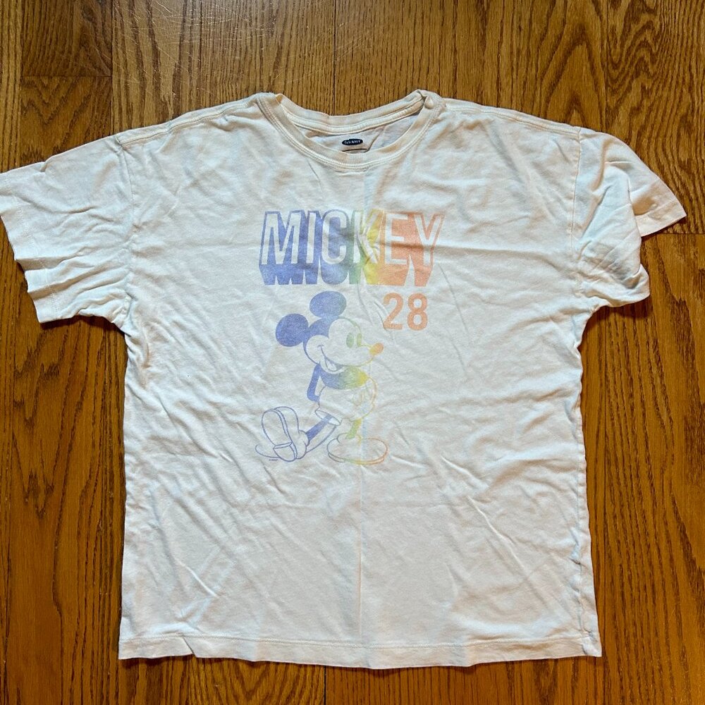 Old Navy Mickey Mouse Tee Shirt--Size 18